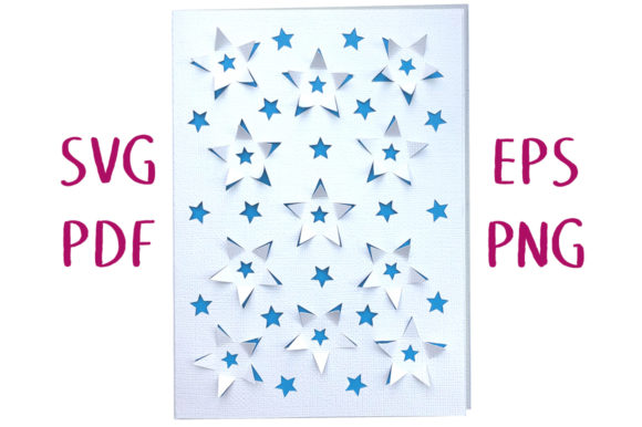 3D Star Card: 3D SVG Shapes for Editorial Design