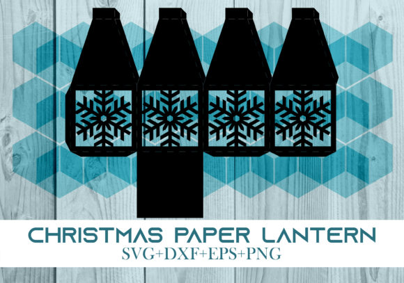 Christmas Paper Lantern Series 0397: A 3D SVG Review
