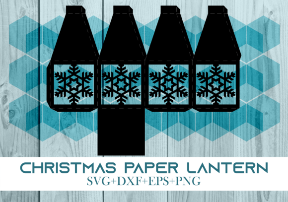 Christmas Paper Lantern Series 0475: 3D SVG Review