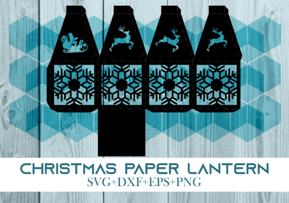 Christmas Paper Lantern Series 0505: A 3D SVG Review