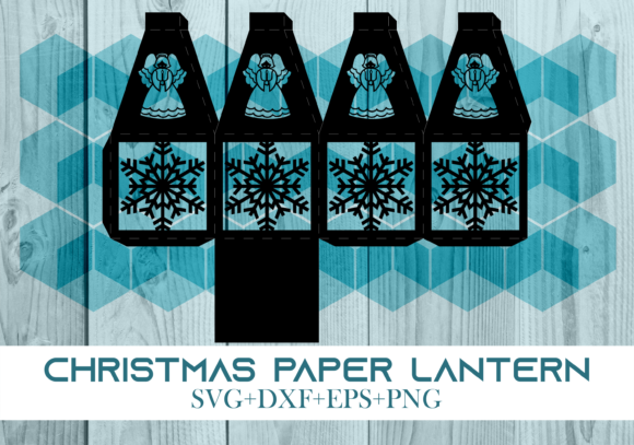 Christmas Paper Lantern Series 0524: A 3D SVG Review