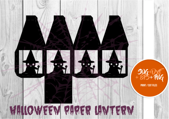 Halloween Paper Lantern Series 105: A Versatile 3D SVG for Seasonal Crafts and Handmade Business